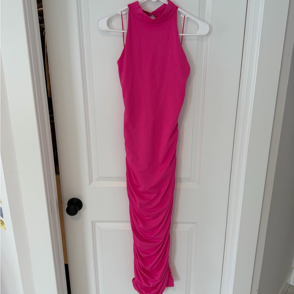 Superdown Pink Maxi Dress